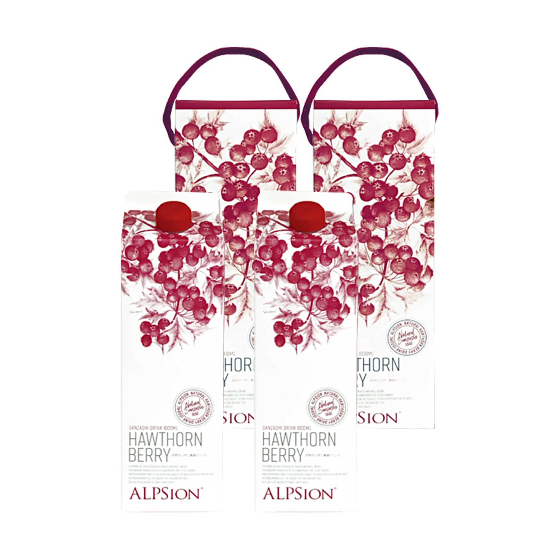 ALPSion アルピジョン BIO ハーブサンザシ 1000ml ×2本セット