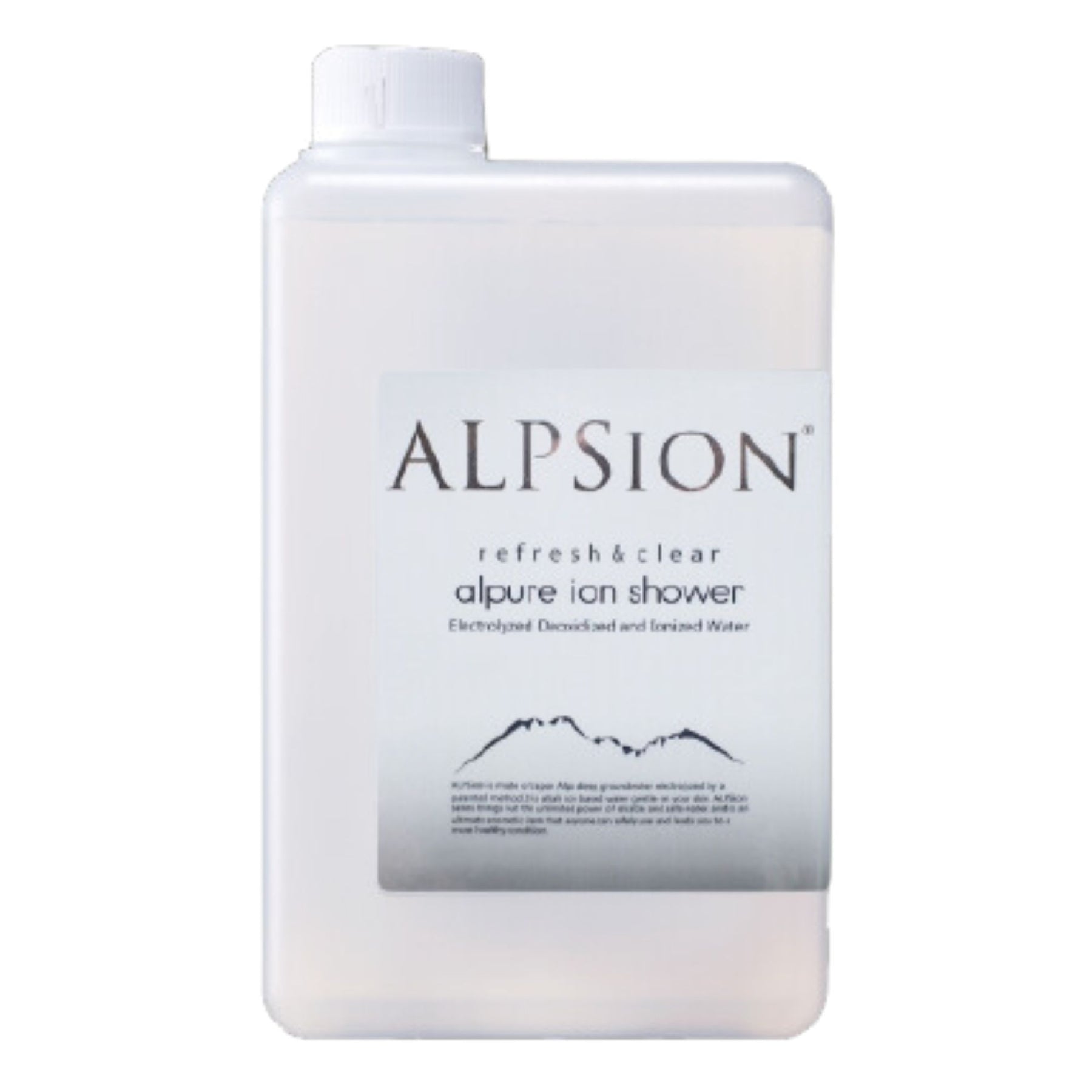 ALPSion アルピジョン アルピュア イオンシャワー 詰替 1000ml – AQUA beaute